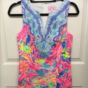 NWT Lilly Pulitzer Fallon Shift-Palm Beach Coral